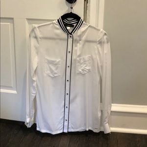 Diesel Snap Front Blouse